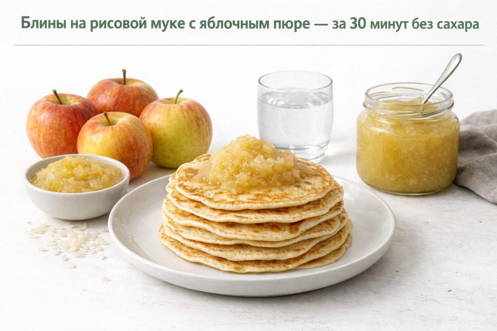 Блины на рисовой муке