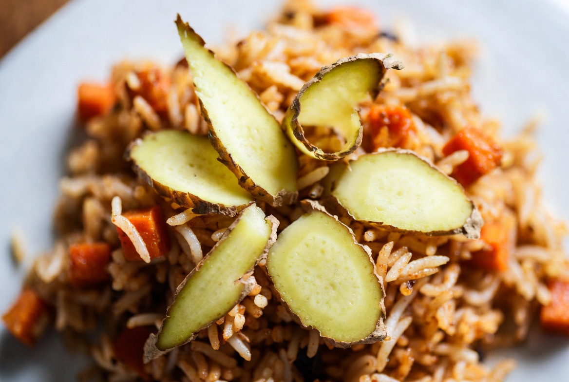 Индийский рис с имбирём — мягкая пряная версия - пошаговый рецепт с фото