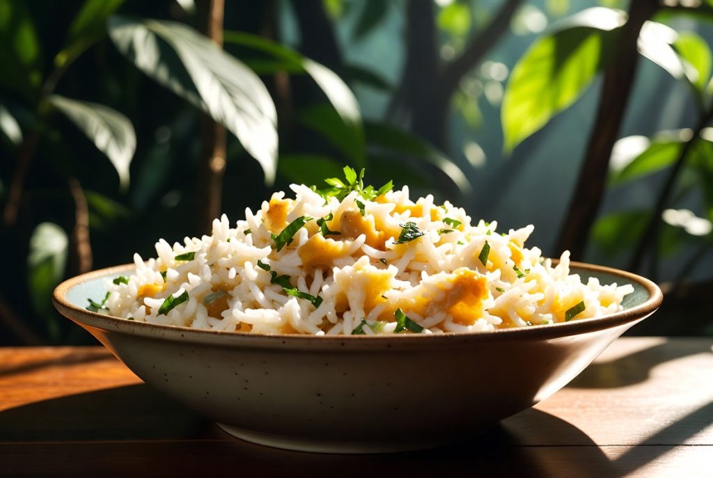 Индийский рис с кокосовым молоком