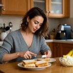 Сладкие бутерброды с рикоттой и бананом